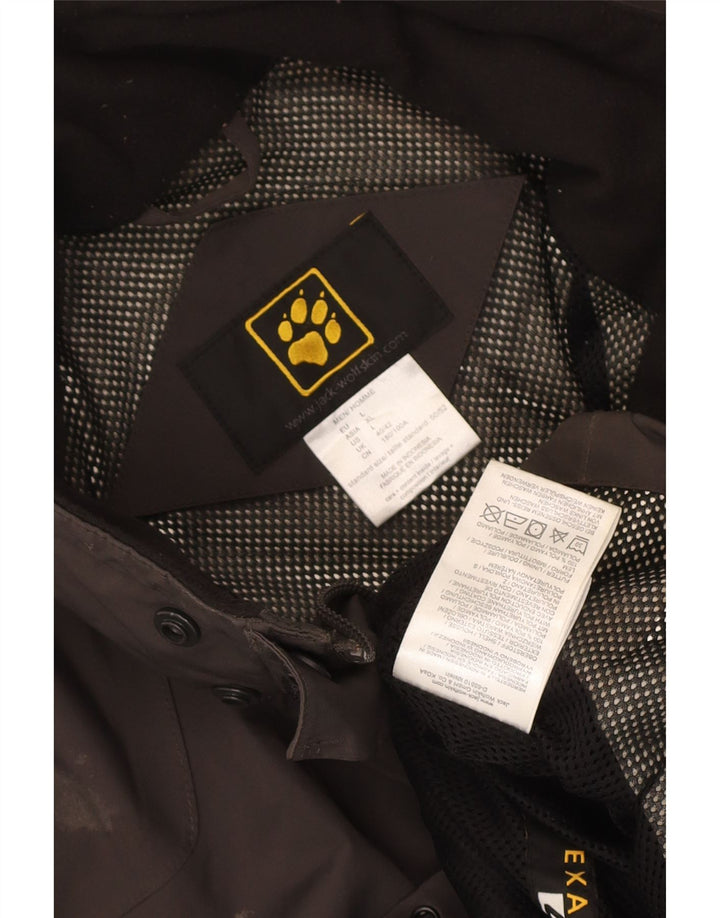 Jack Wolfskin muška kišna jakna UK 40/42 veliki sivi poliamid