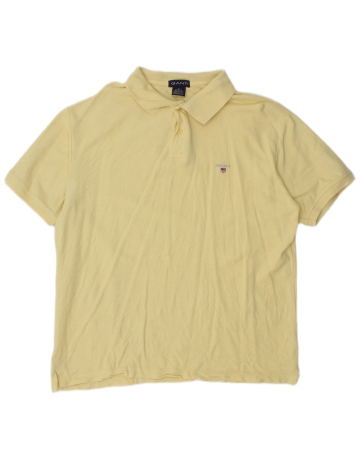 Gant muška polo majica XL žuti pamuk