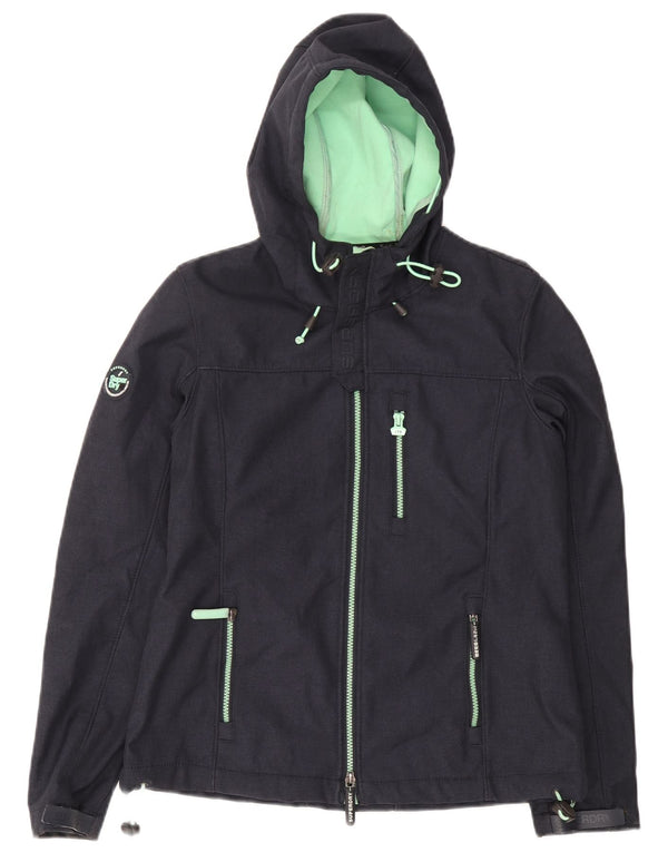 Superdry muška vjetrovka s kapuljačom Windtrekker UK 38 srednje tamnoplava