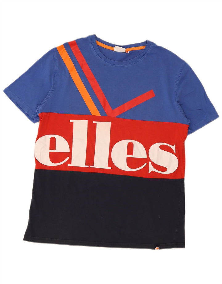 Ellesse Muška majica kratkih rukava s grafičkim motivima, mali, raznobojni, pamuk