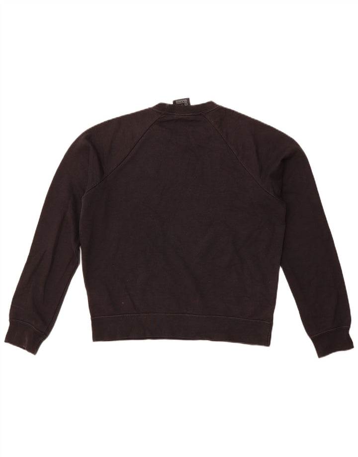 Nike ženska majica prekomjerne veličine UK 10, mali crni pamuk