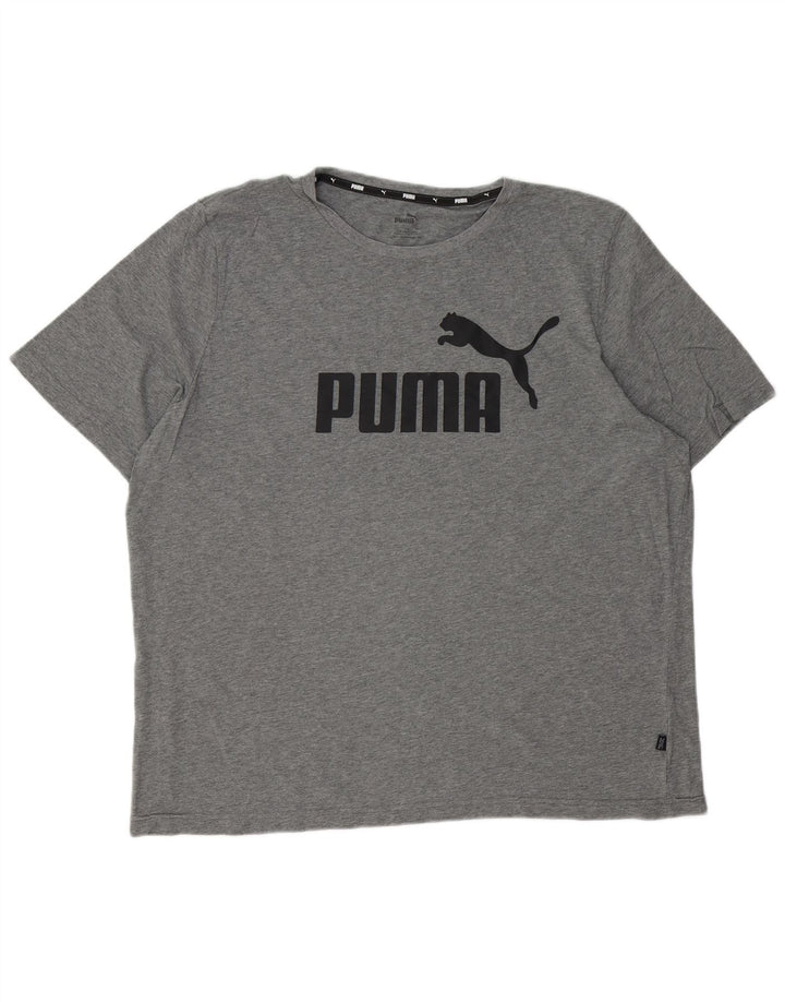 PUMA Muška majica kratkih rukava s grafičkim motivima 2XL siva