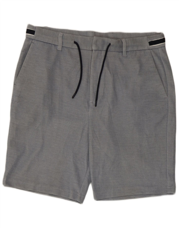 Zara muške chino kratke hlače XL W38 plavi poliester