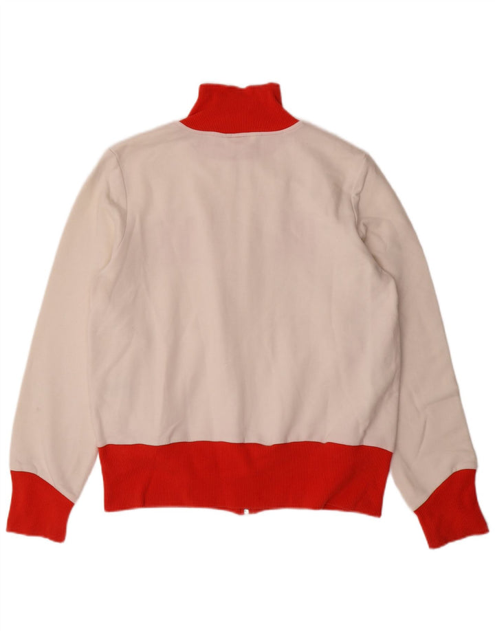 PUMA ženska gornja jakna trenirke s grafičkim motivima UK 16 Large White Colourblock