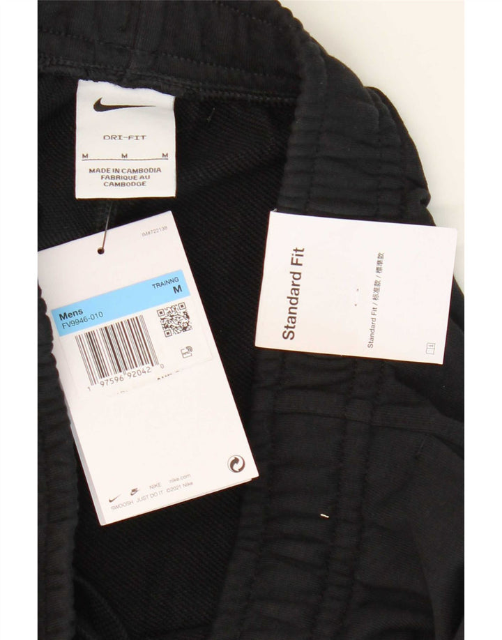 Nike Mens Dri Fit Standard Fit Trenirke Hlače Joggers srednje crne