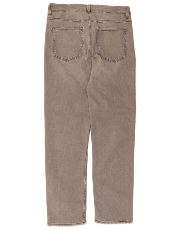 Marks & Spencer ženske ravne traperice Sienna UK 12 srednje W30 L27 sive