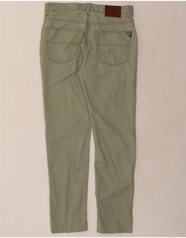 Barbour Muške uske ležerne hlače W34 L31 Zelene