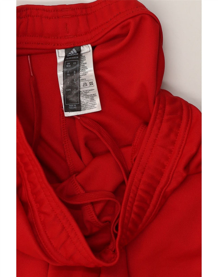 Adidas muške Aeroready hlače za trenirku UK 38/40 srednje crvene poliester