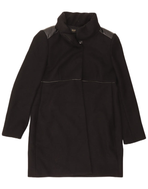 Liu Jo ženski kaput IT 48 XL crna vuna