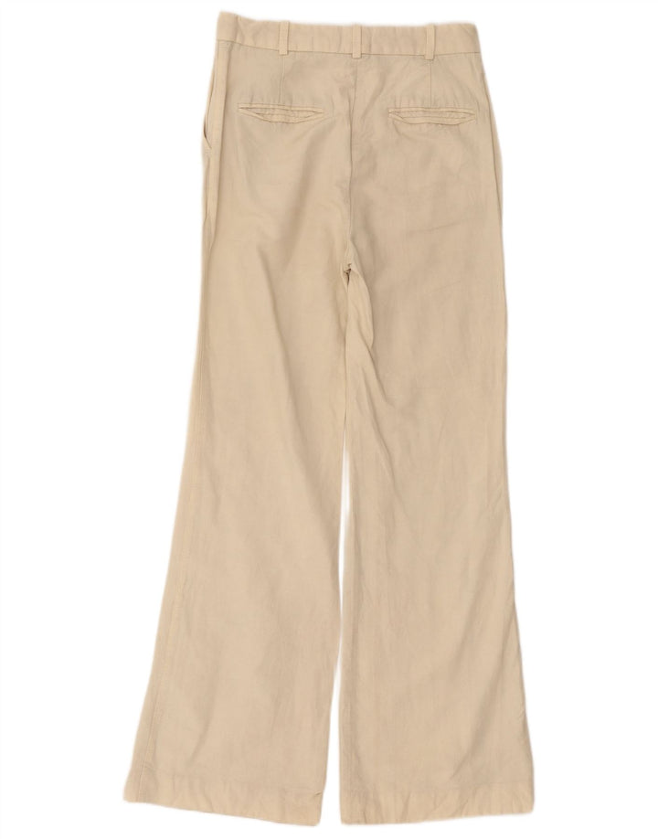 Zara ženske chino hlače s bootcut XS W24 L30 bež