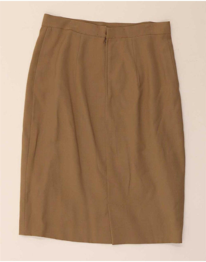 Vintage ženski set dvodijelnih suknji s dvostrukim kopčanjem IT 44 Srednje W30 Smeđa
