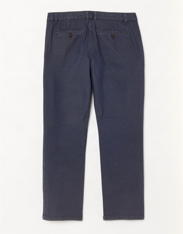 Boden ženske ravne chino hlače UK 14 Large W34 L27 tamnoplavi pamuk