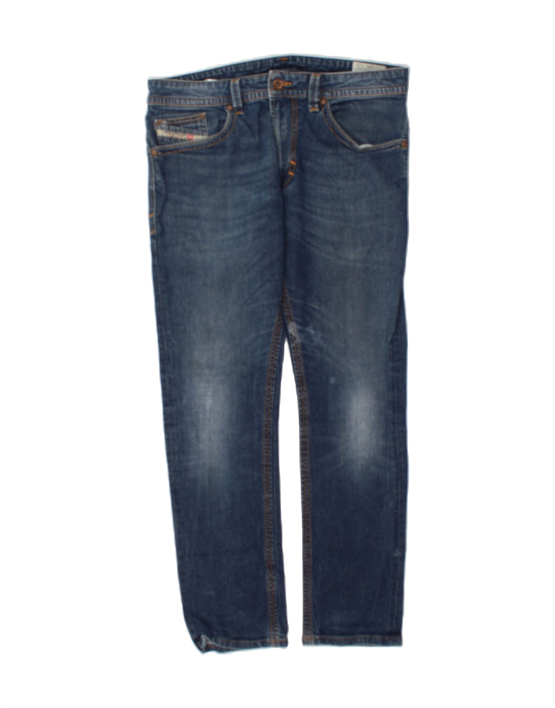 DIESEL Mens Thavar Straight Jeans W32 L28 Blue Cotton Vintage Diesel and Second-Hand Diesel from Messina Hembry 