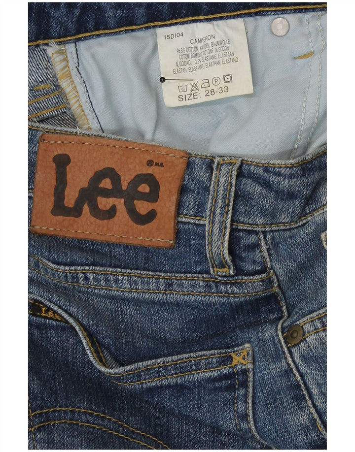 Lee ženske traperice Cameron Bootcut W28 L33 plavi pamuk