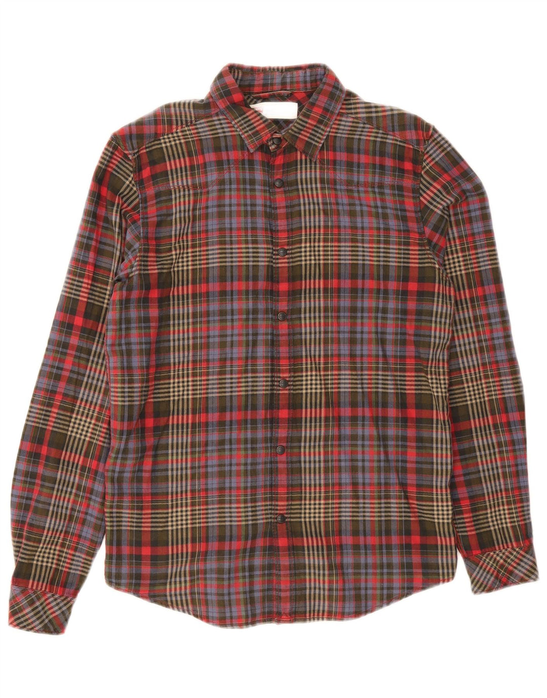 Muška flanel košulja Levi's Standard Fit, mala, višebojni karo, pamuk