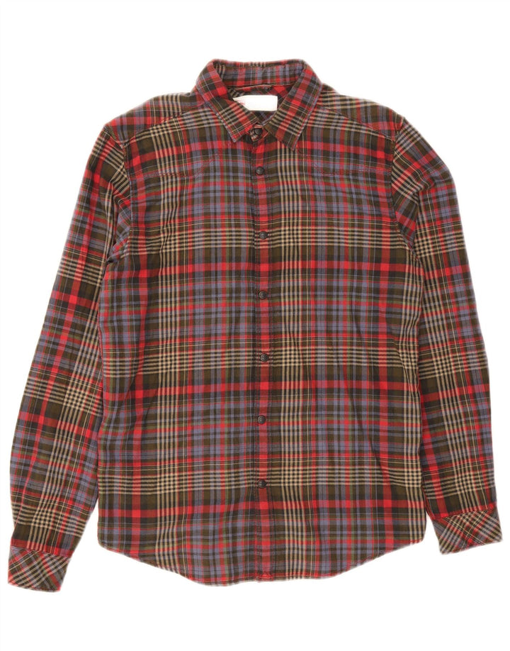 Muška flanel košulja Levi's Standard Fit, mala, višebojni karo, pamuk