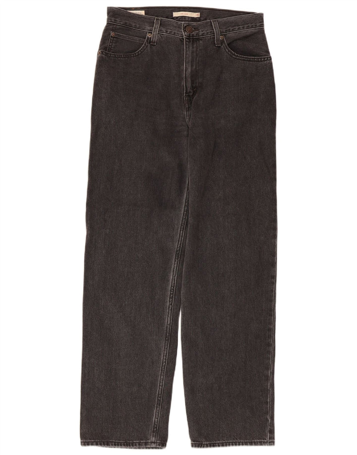 Levi's ženske sužene traperice Dad W26 L30 sivi pamuk