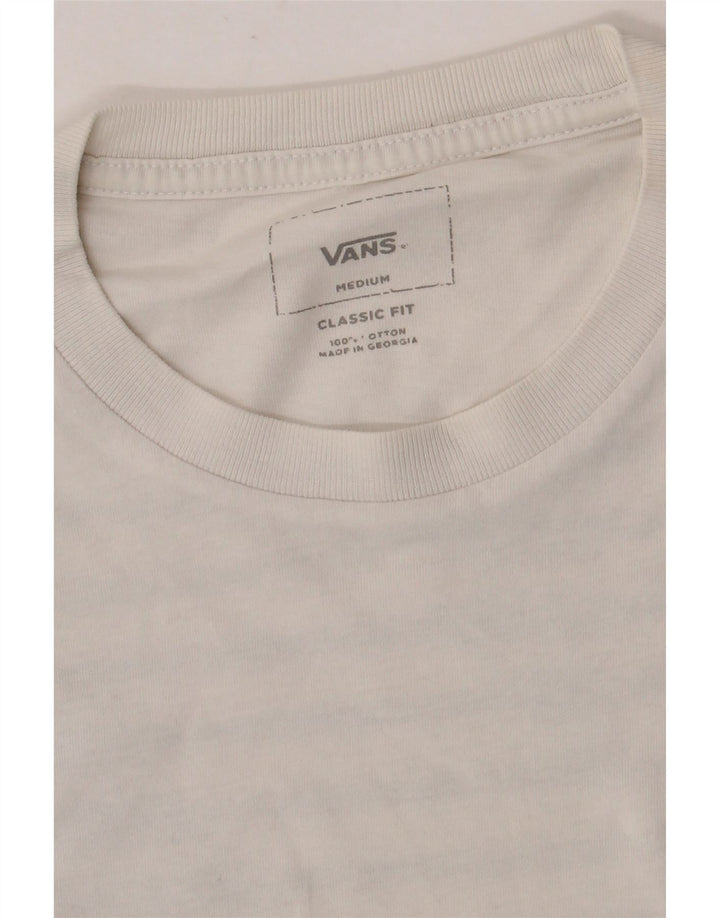 Vans muška majica kratkih rukava klasičnog kroja srednje bijelog pamuka