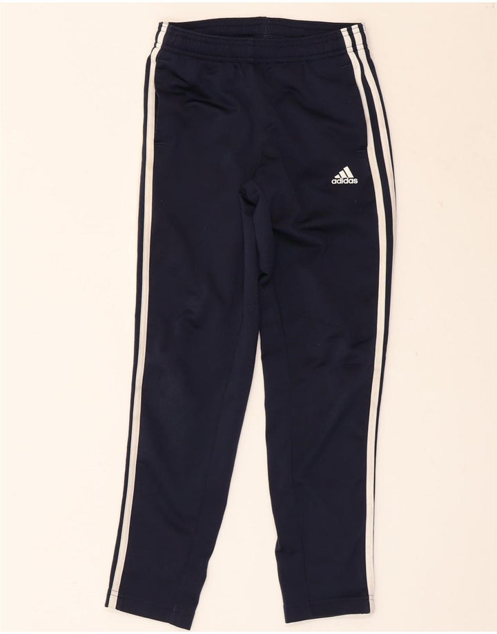 ADIDAS Hlače za trenirku za dječake 9-10 godina tamnoplavi poliester