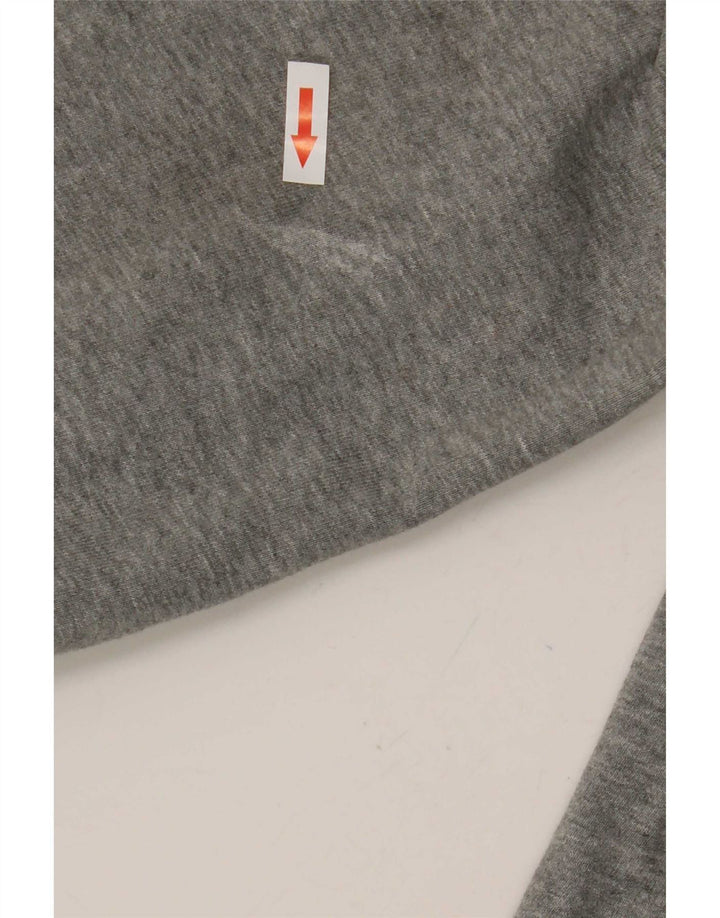 Marks & Spencer muška majica s izrezom s patentnim zatvaračem XL sivi pamuk