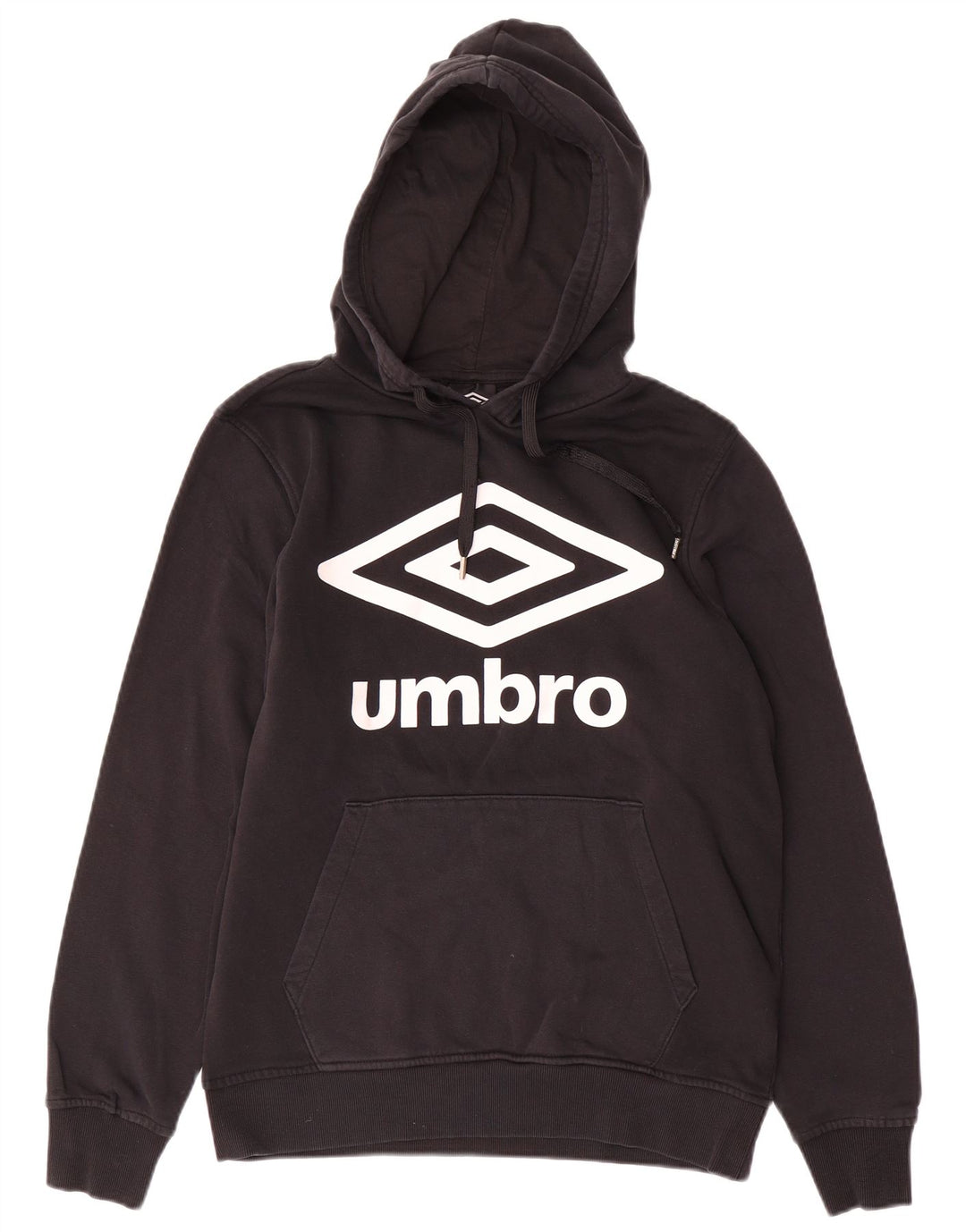 UMBRO muška majica s kapuljačom srednje veličine, crni pamuk