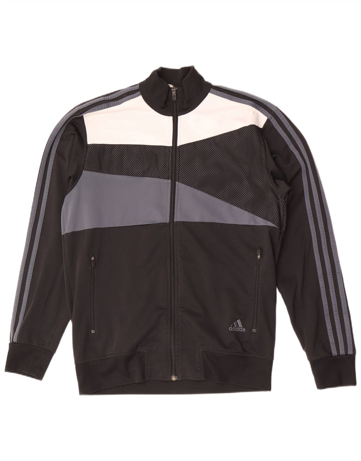 Adidas muška gornja jakna za trenirku UK 40/42 srednje crne boje