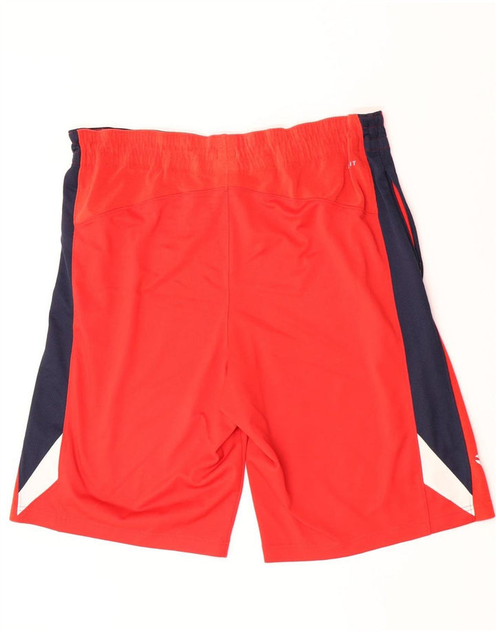 Nike muške Dri Fit sportske kratke hlače velike crvene boje od poliestera