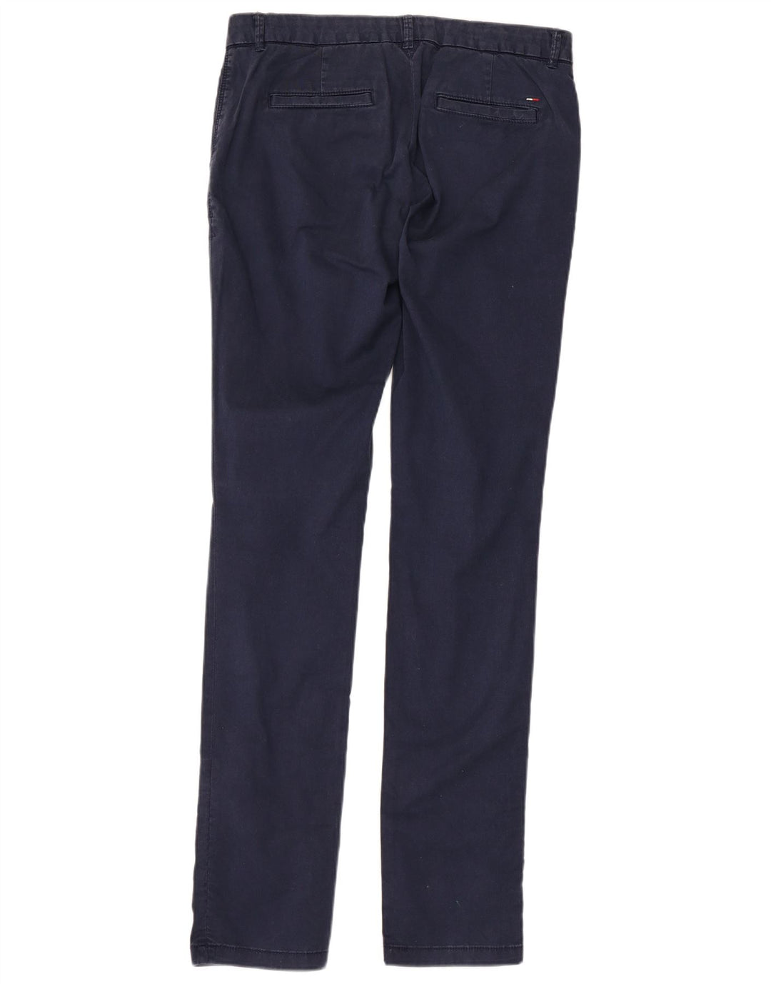 TOMMY HILFIGER Ženske uske hlače W28 L34 tamnoplavi pamuk