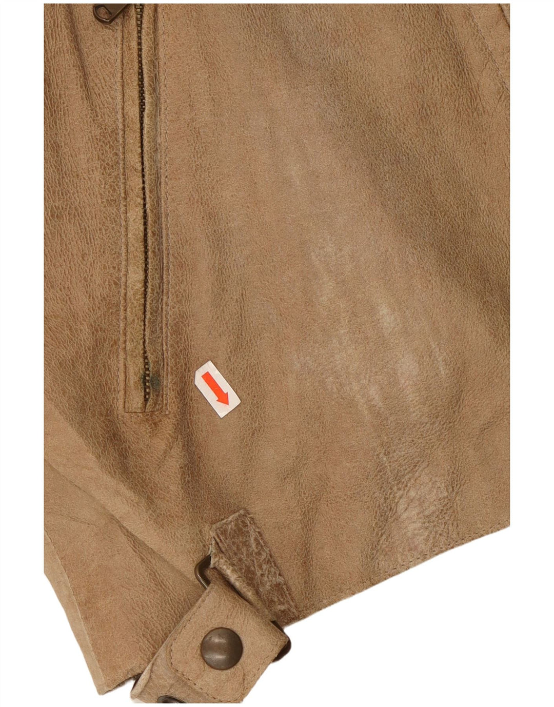 ANDREA D'AMICO muška kožna trkaća jakna IT 56 XL bež koža