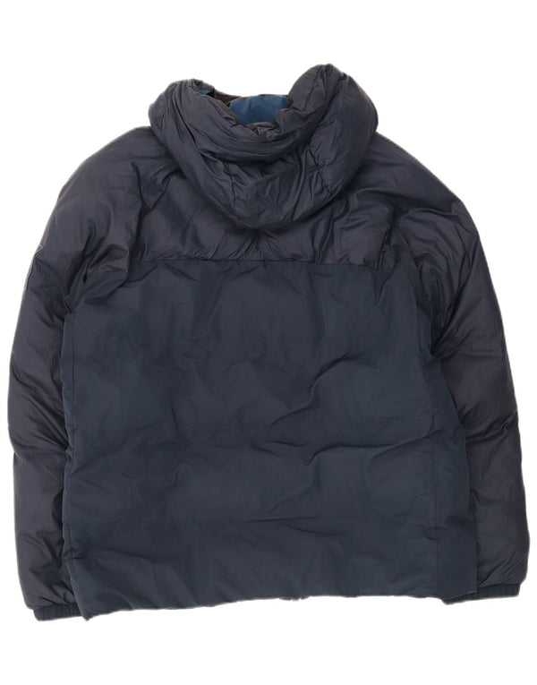 Timberland muška podstavljena jakna s kapuljačom UK 42 XL tamnoplavi najlon