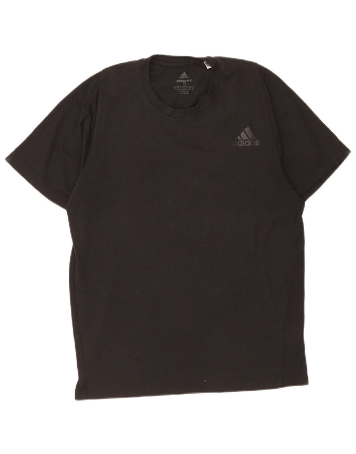 Adidas muška majica Climalite, mali crni poliester