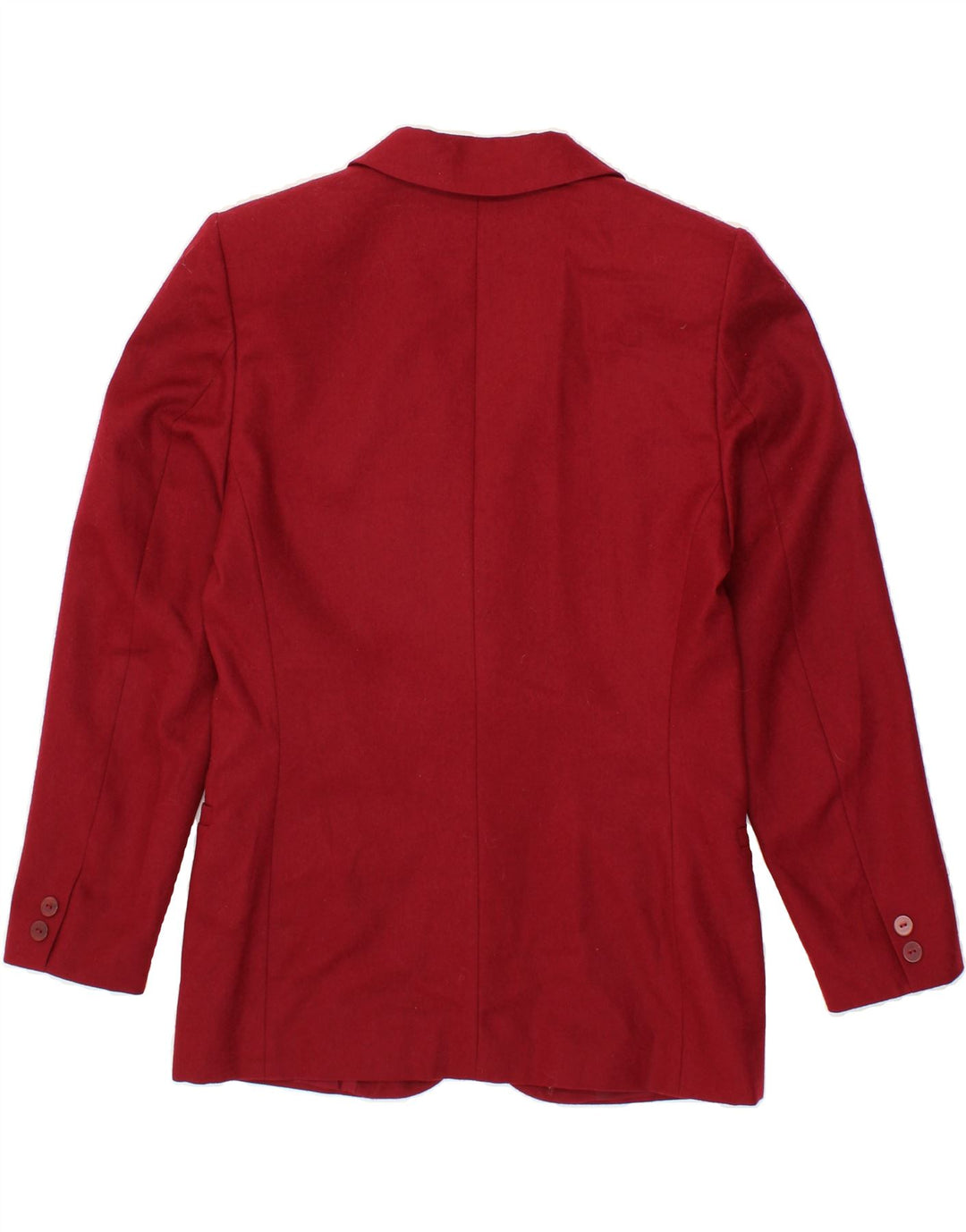 DIANA BENTALLS Womens 2 Button Blazer Jacket UK 10 Small Red Wool Vintage Diana Bentalls and Second-Hand Diana Bentalls from Messina Hembry 