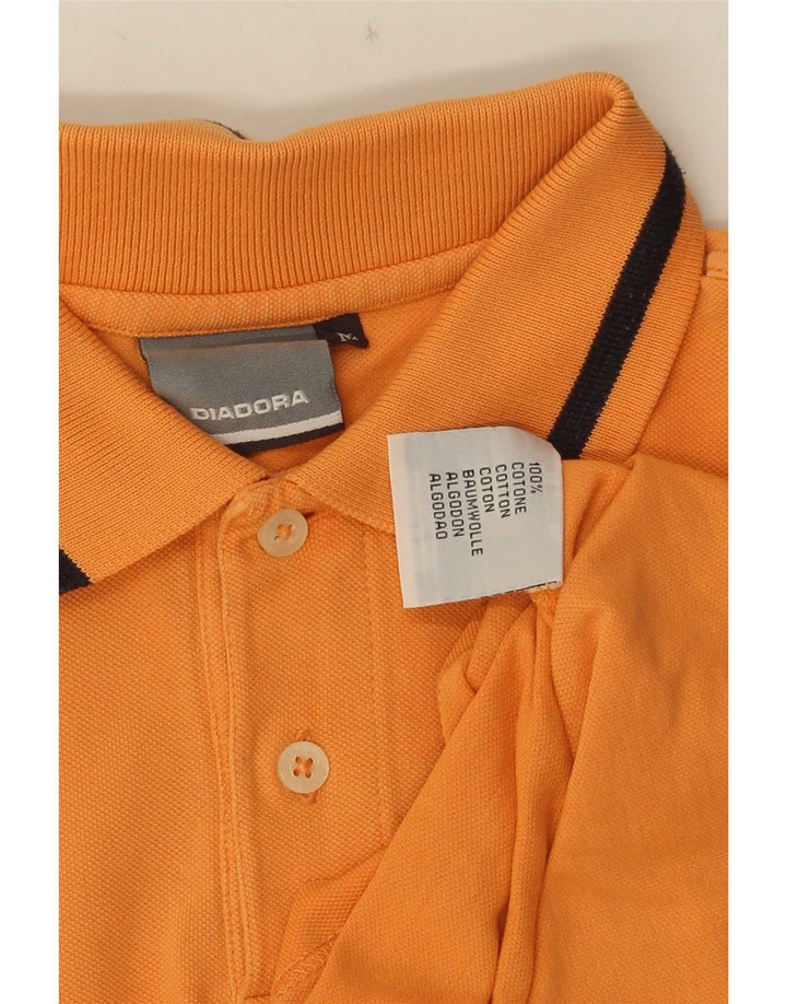 Diadora muška polo majica srednje narančaste pamučne boje