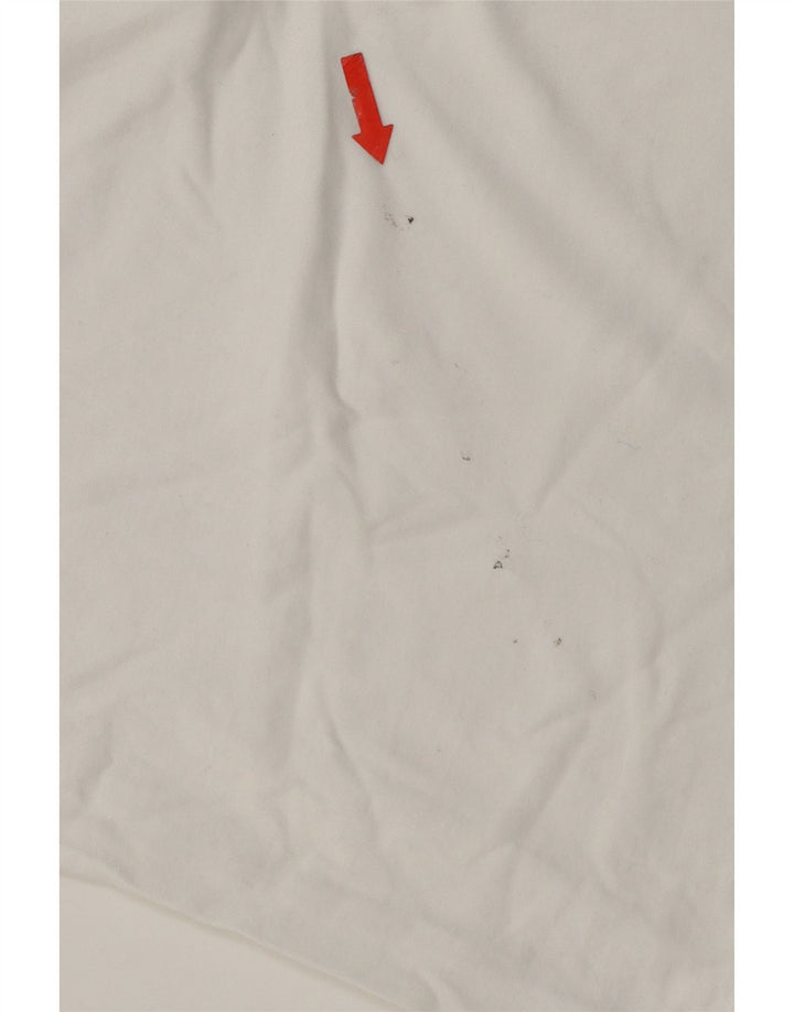 PUMA Mens Graphic T-Shirt Top Medium White Cotton Vintage Puma and Second-Hand Puma from Messina Hembry 