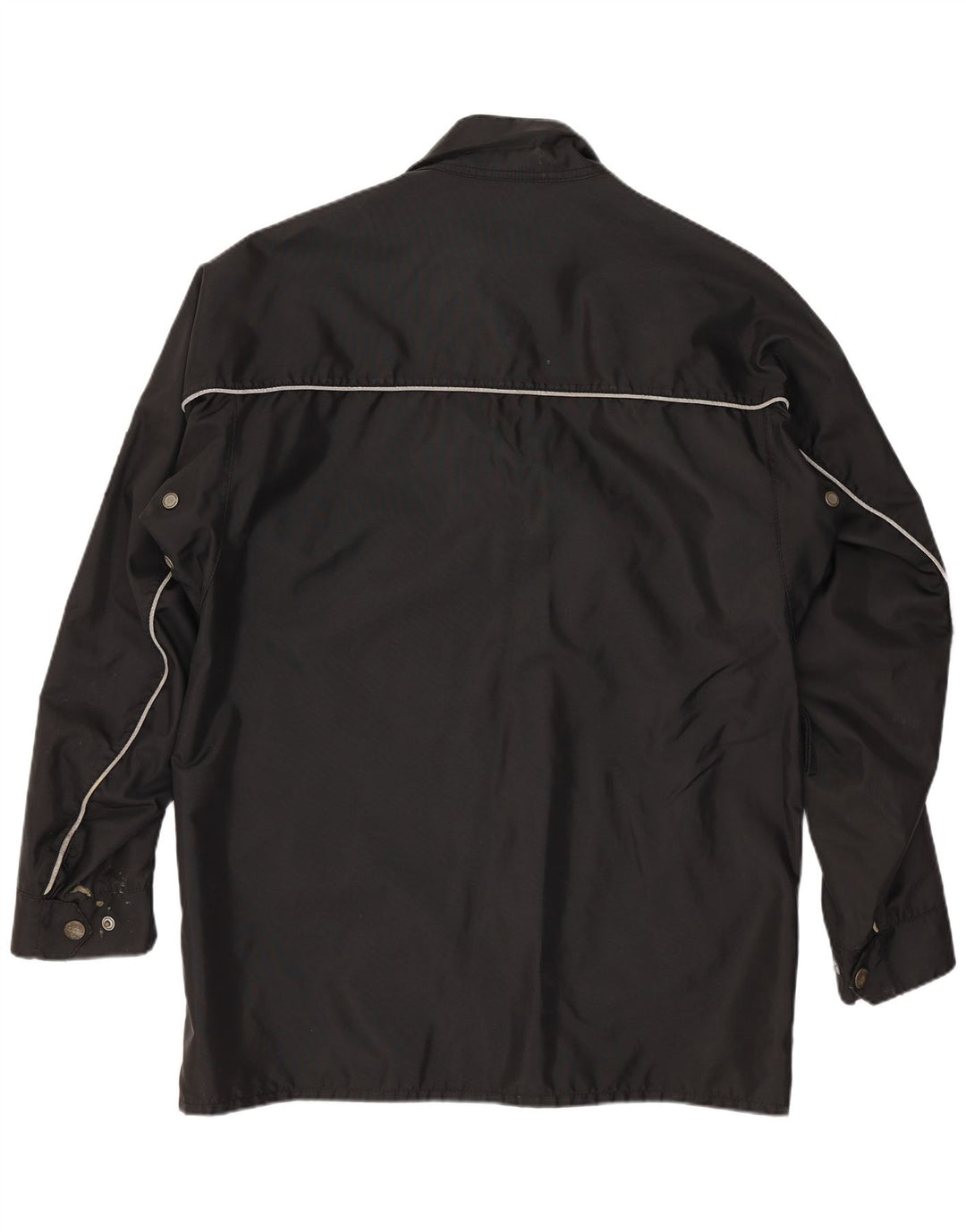 Belstaff muška trkačka jakna UK 38, srednji crni najlon