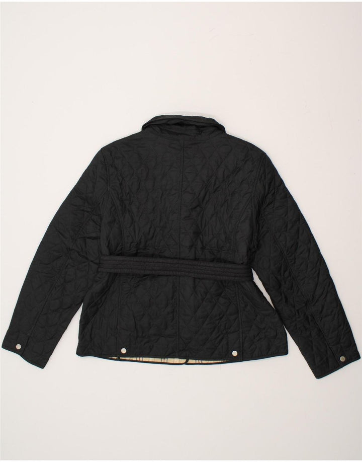 L.L.BEAN Womens Quilted Jacket UK 18 XL Black Polyester Vintage L.L.Bean and Second-Hand L.L.Bean from Messina Hembry 