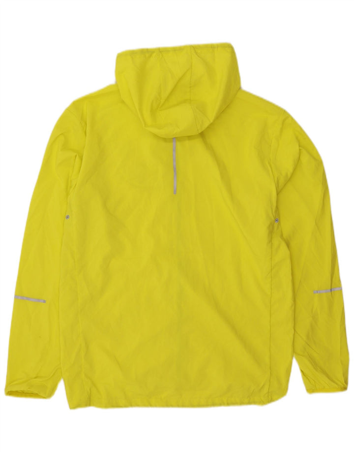 New Balance muška kišna jakna s kapuljačom UK 38 srednje žuti poliester