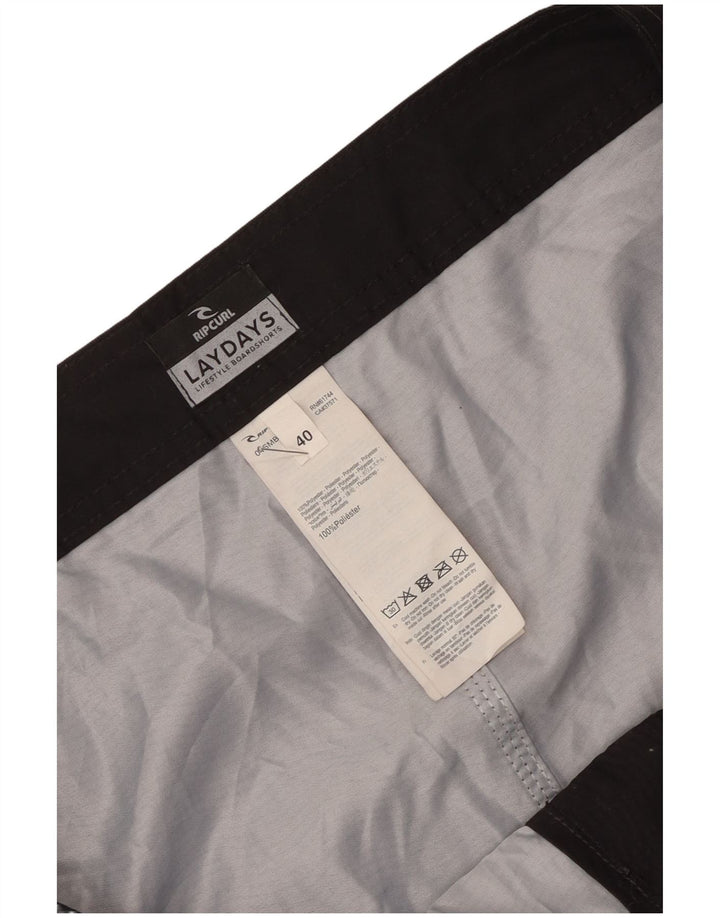 Rip Curl muške kratke hlače za plivanje XL crni poliester u boji