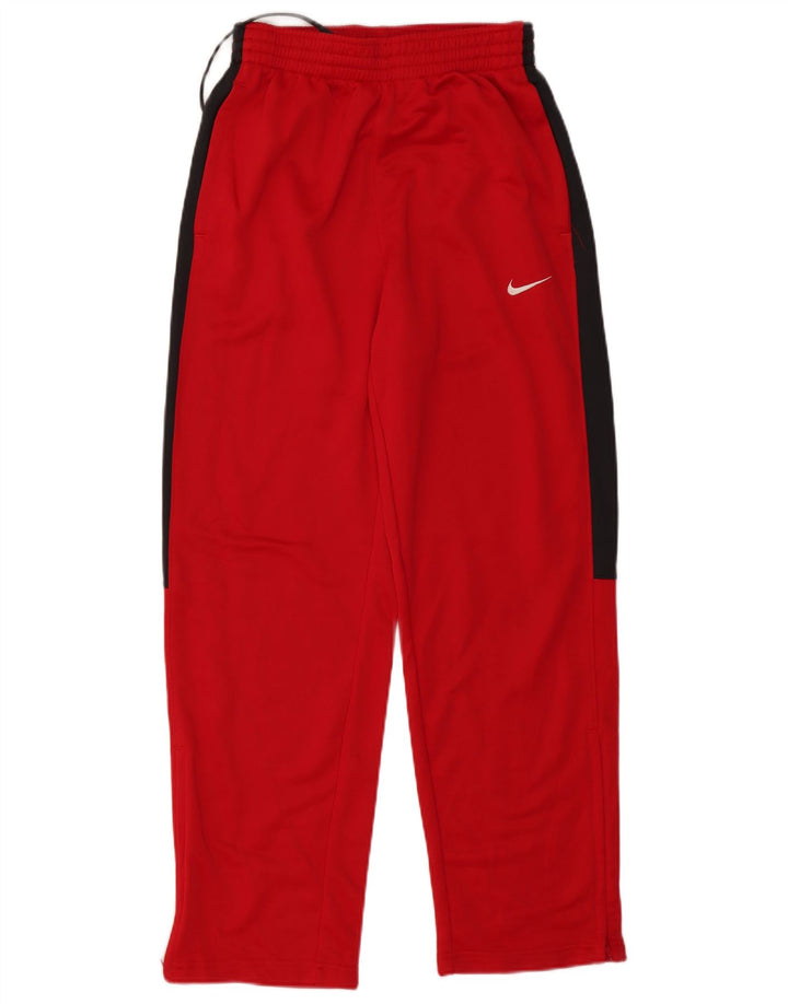 NIKE muške Dri Fit hlače za trenirku male crvene boje od poliestera