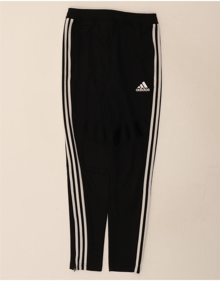 Adidas muške Aeroready hlače za trenirku Male crne poliesterske hlače