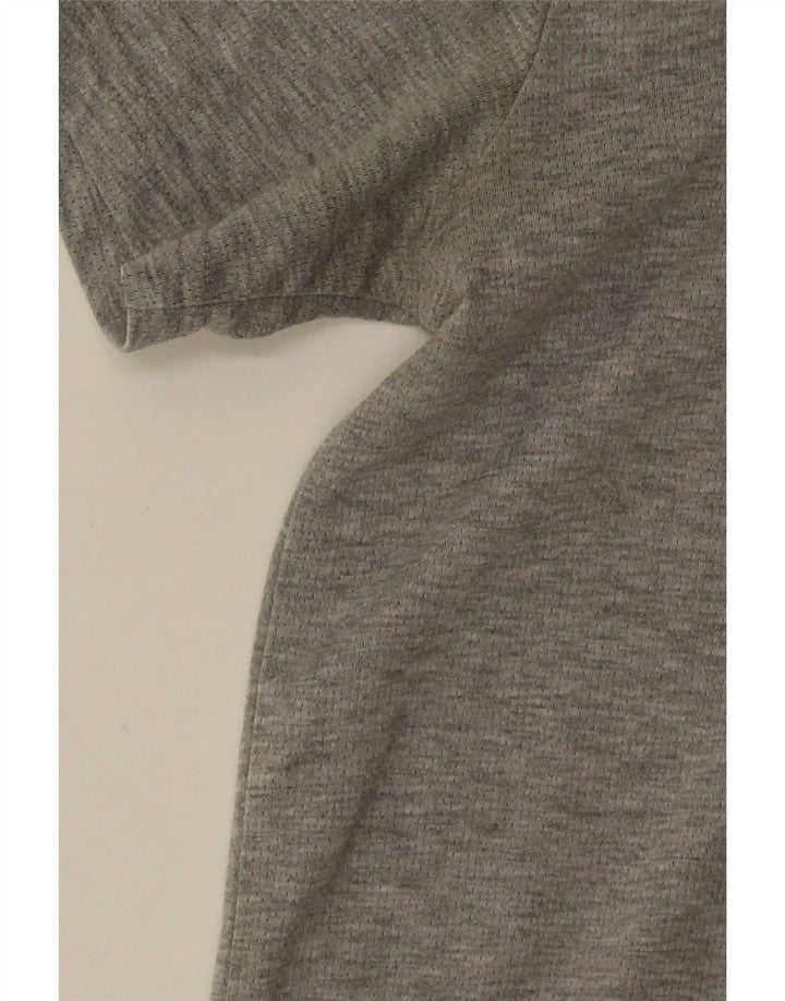 Nike Dri Fit T-Shirt Top srednje sivi flekasti poliester