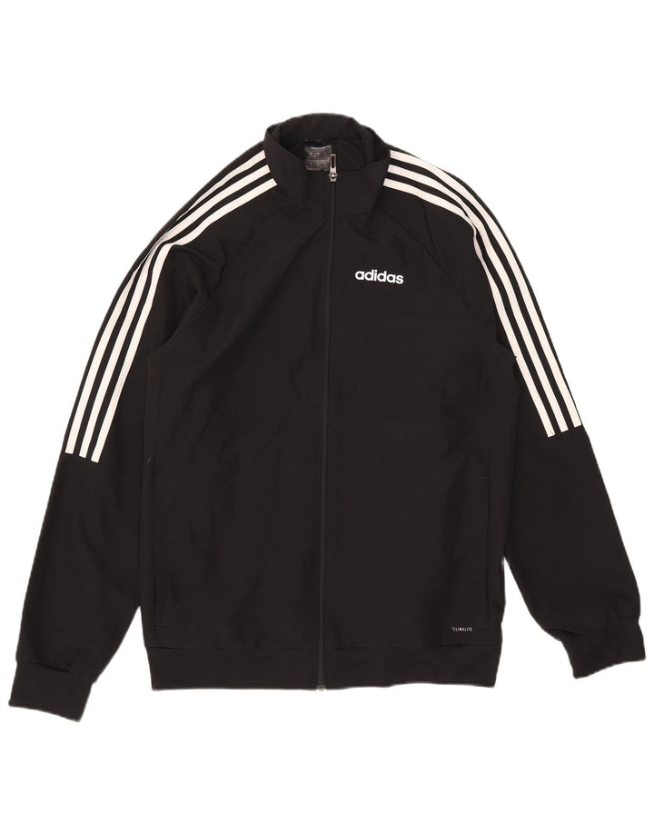 Adidas muška trenirka Climalite Gornja jakna mala crna poliester
