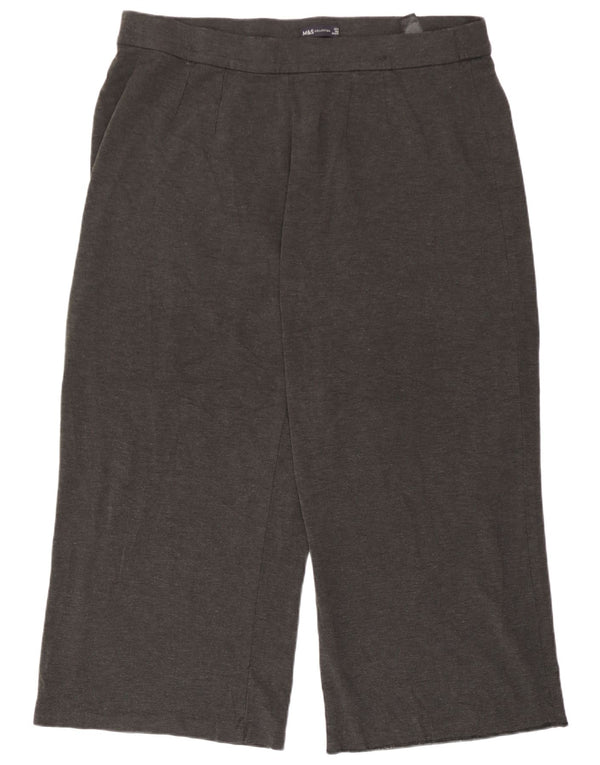 Marks & Spencer ženske hlače kratke trenirke UK 22 3XL siva viskoza