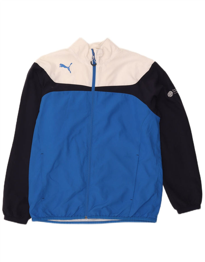 Puma muška gornja jakna trenirke Large Blue Colourblock poliester