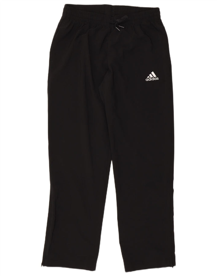 Adidas muške hlače za trenirku velike crne poliesterske
