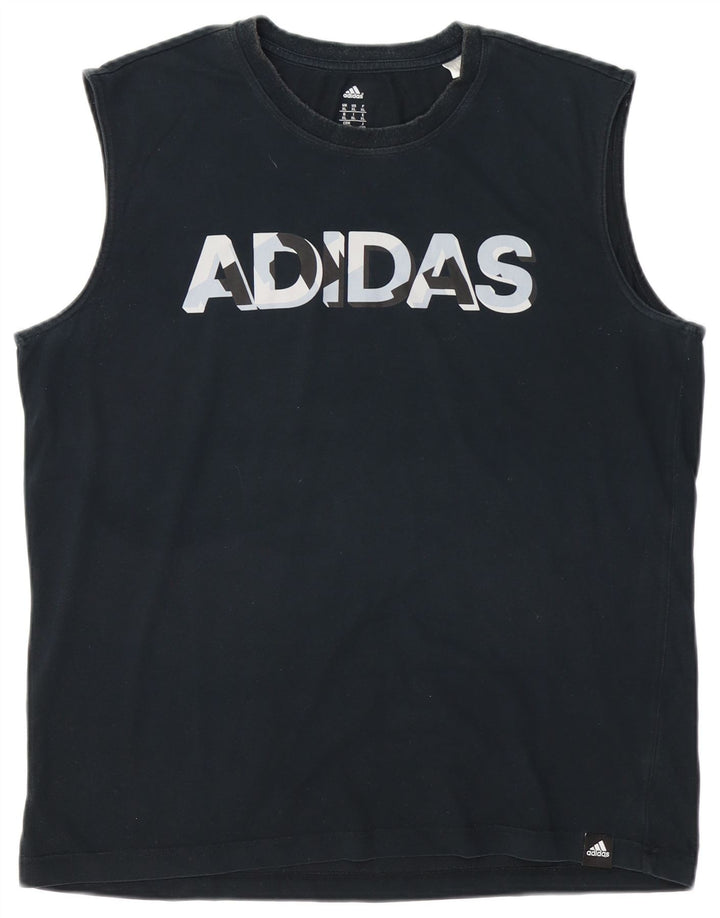 Adidas muški grafički prsluk XL crni