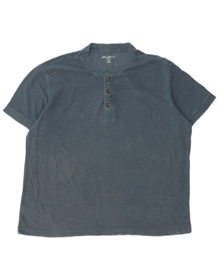 EDDIE BAUER Muška majica kratkih rukava XL plavi pamuk