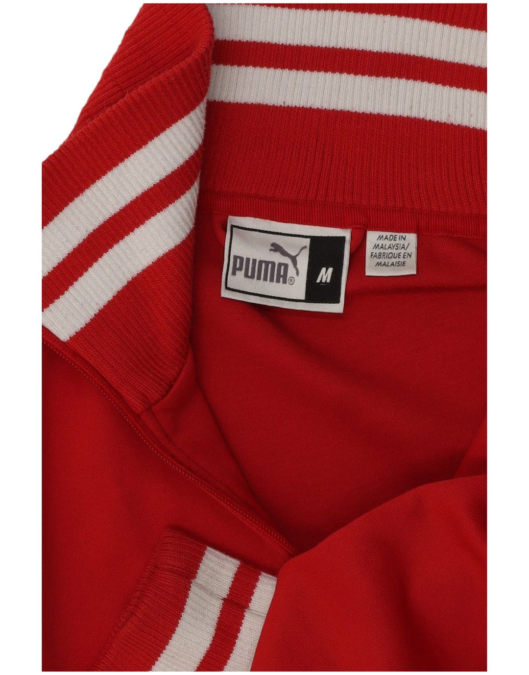 Puma ženska gornja jakna za trenirku UK 14 Medium Red Colourblock poliester