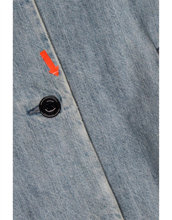 Levi's ženski kaput od prevelikog trapera, UK 10 Mali plavi pamuk