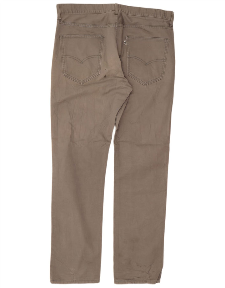 Levi's Regular Chino hlače W36 L32 Sivi pamuk